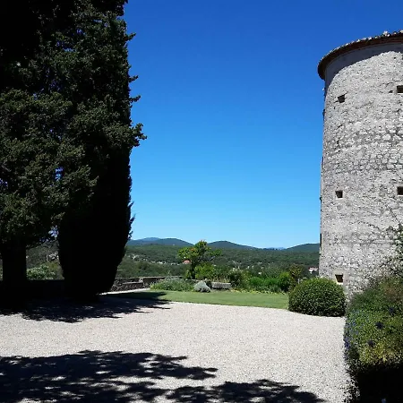 לינה וארוחת בוקר Chateau De Rousson (Gard)